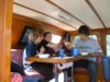 Everyone gathers in the Pilothouse